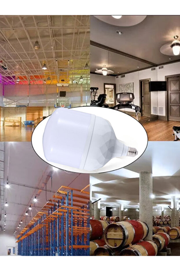 LED AYDINLATMA 100w Tasarruflu E27 Beyaz Işık Torch Led Ampul-1-2-4-6-8-10-20-30-50-100- Adettir - 2