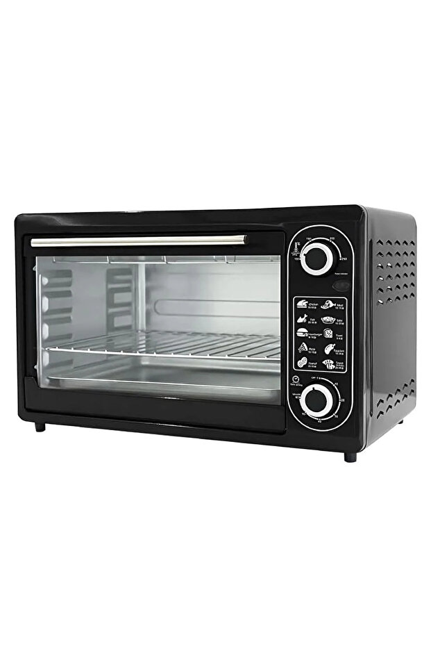 Electric oven with large temperature control device - 1