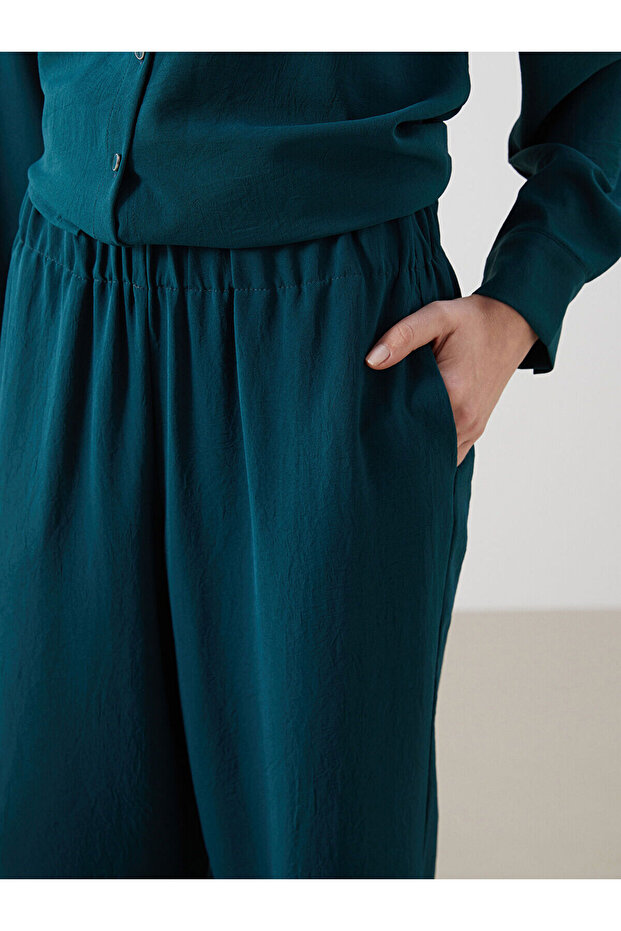 Damenhose mit elastischem Bund - 3