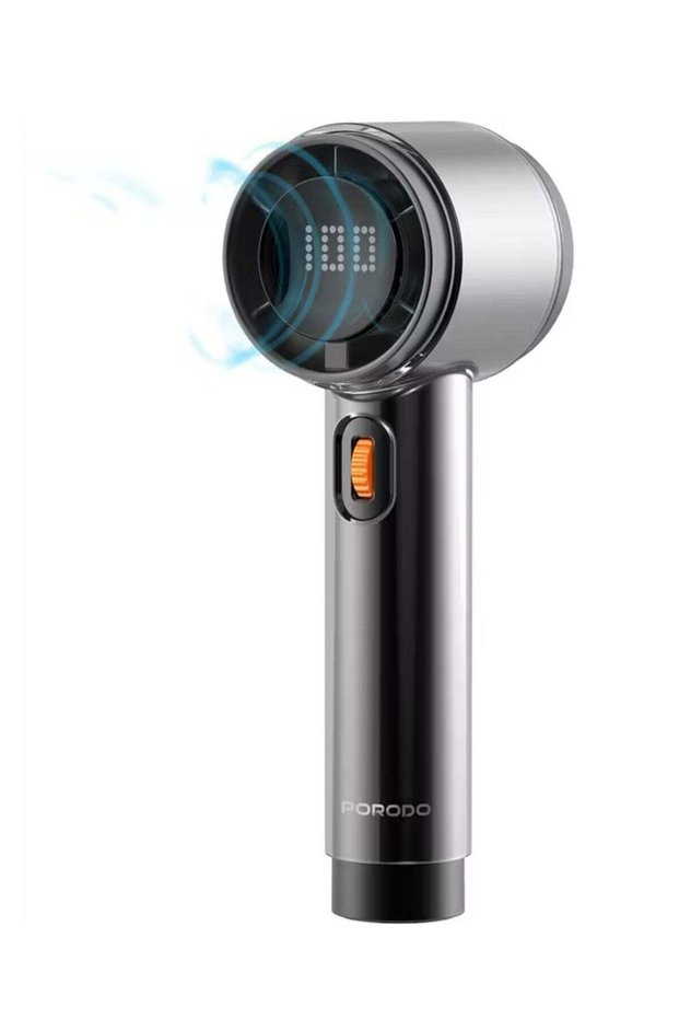 Air Boost Turbo Fan with 100-Level Wind Speed Adjustment, 13000RPM Operating Speed, 3000mAh B