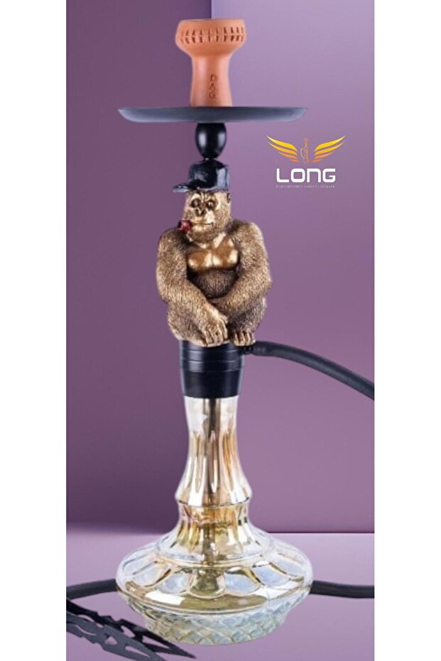Goril figürlü nargile takımı - 1