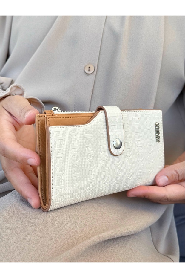 Women's Multi-Eye Wallet with Coin and Card Compartments