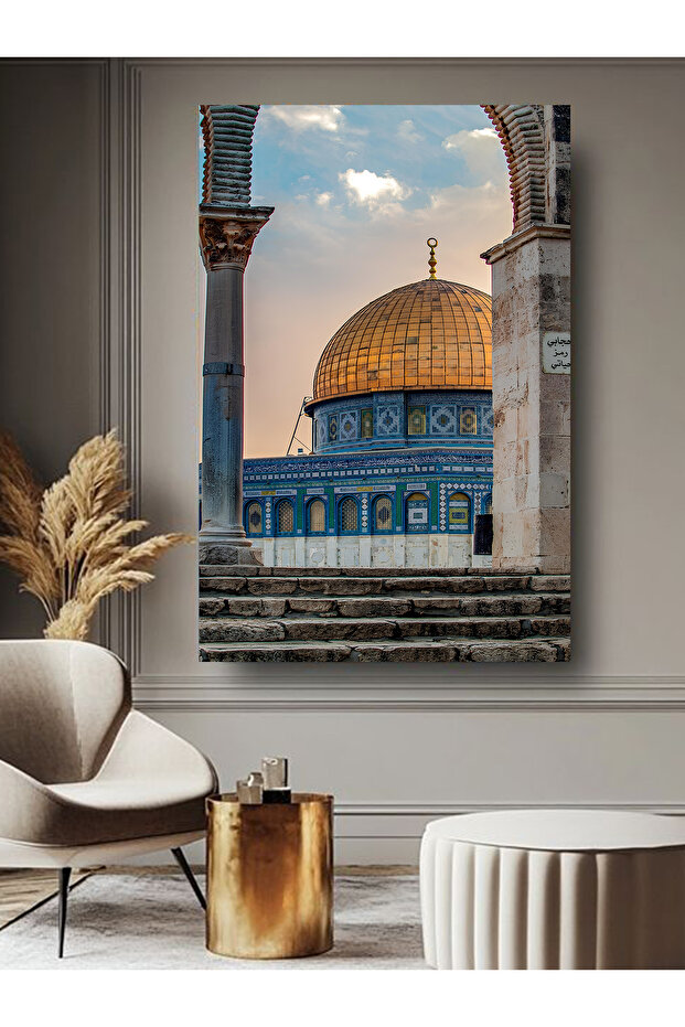 MESCİDİ AKSA BASKILI TABLO - 2