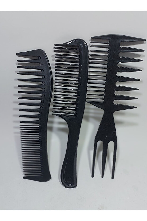 Professional Hairdresser 123 Comb Set of 3