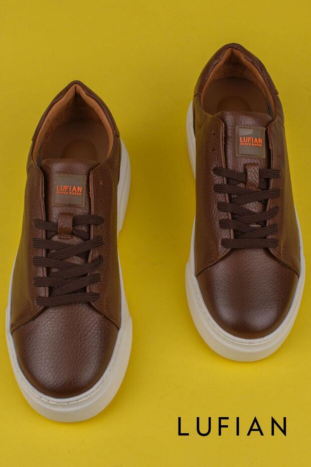 Taba Tommy Erkek Deri Sneaker - 6