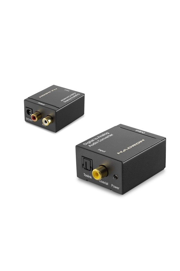 HDX1297 محول صوت تناظري إلى رقمي أسود