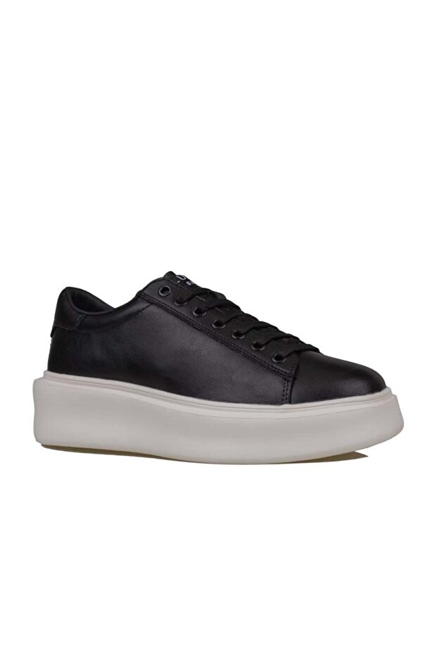 Black Gage Men's Leather Sneaker Shoes