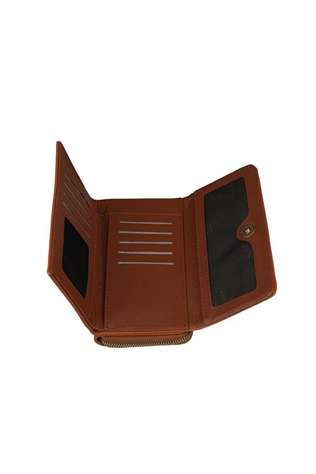 Taba Kadın Monogram Lisans Baskılı Cüzdan - 3