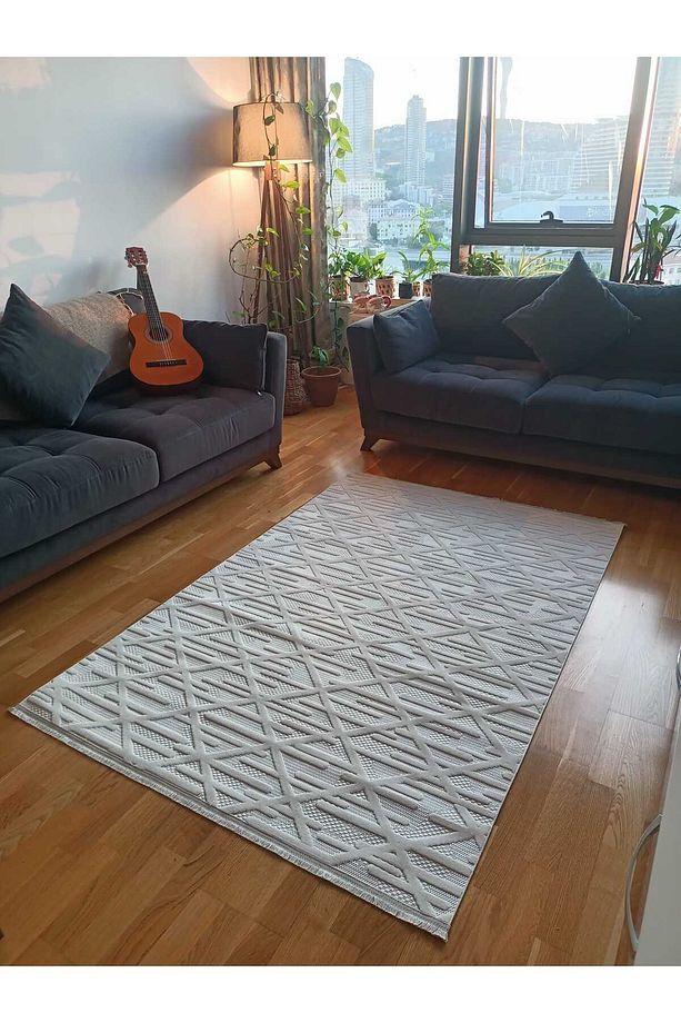 Bohem Halı Makinede Yıkanabilir Kaymaz Taban Salon Koridor Mutfak Halısı - 5