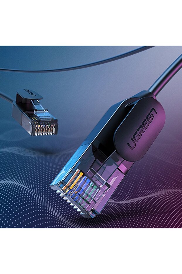 Patchcord kabel przewód sieciowy Ethernet RJ45 Cat 6A UTP 1000Mbps 3m - 4