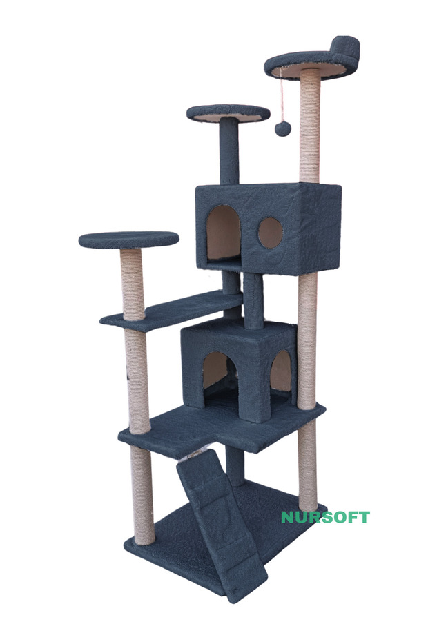 Tower Cat House Scratching - 4