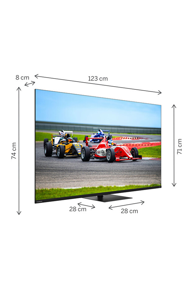 55QG7C14 55” 139 Ekran Uydu Alıcılı 4K Ultra HD Google Smart 144 Hz QLED Pro TV - 2