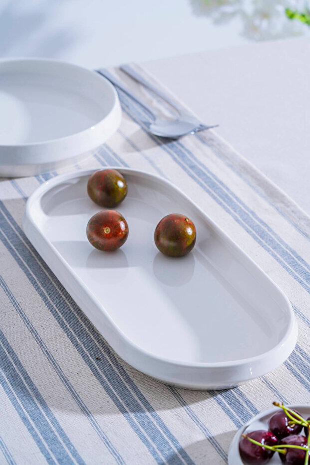 Rumi Oval Tabak - 32 cm - 1