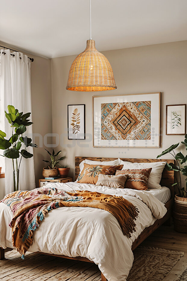 Mango Bambu Sarkıt 35'lik Açık krem - 1