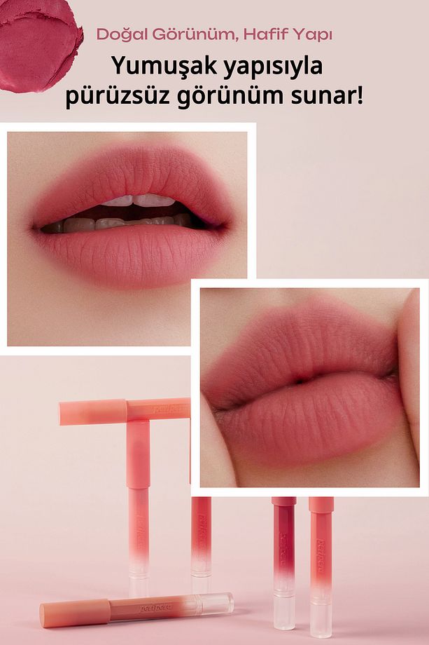 Tek Dokunuşla Pürüzsüzce Uygulanan Hafif Yapılı Kalem Ruj Slip On My Lip (M06 LONGTİME NO) - 3