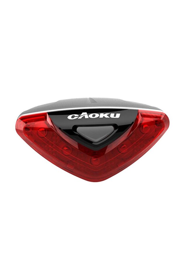 Stop triunghiular, 5 LED, 4 moduri luminare, Negru - 3