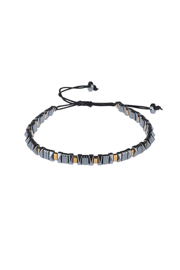 Hematit Taşlı Erkek Bileklik - 1