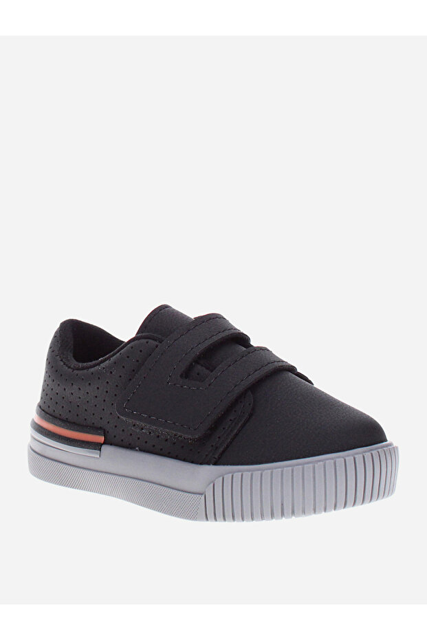 Patent Design Buckle Detail Flat Sandals