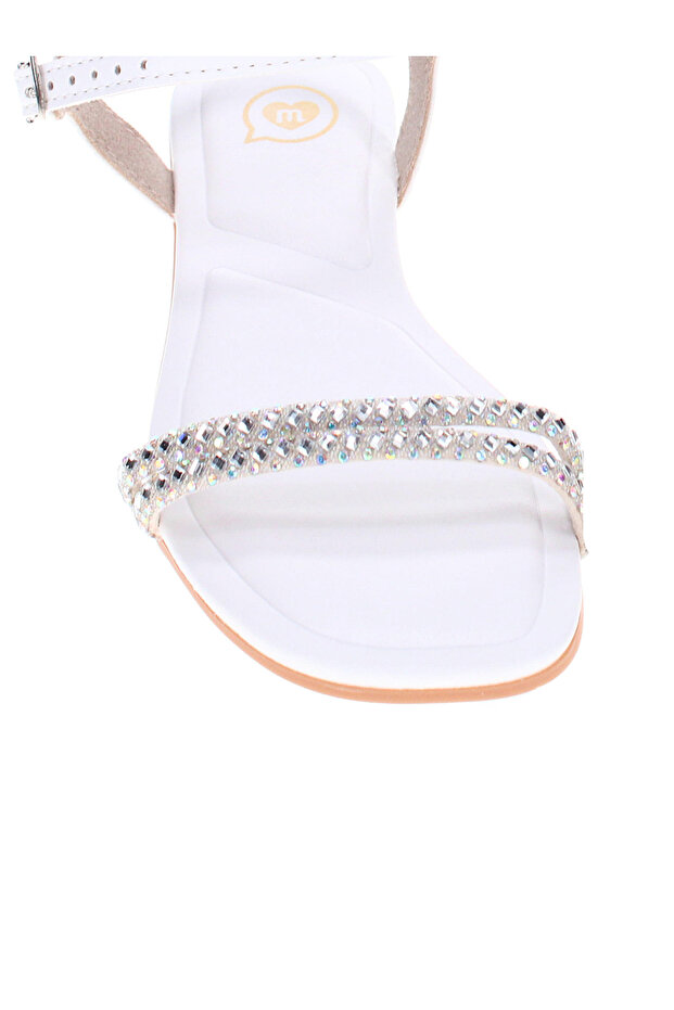 صندل مسطح بحزام خلفي - 5