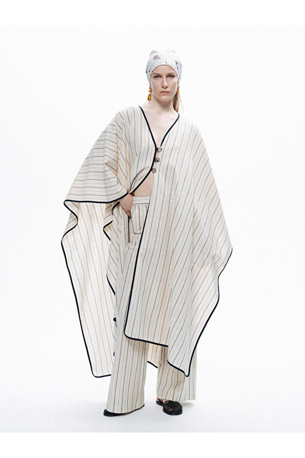 Çizgili Kaftan - 4