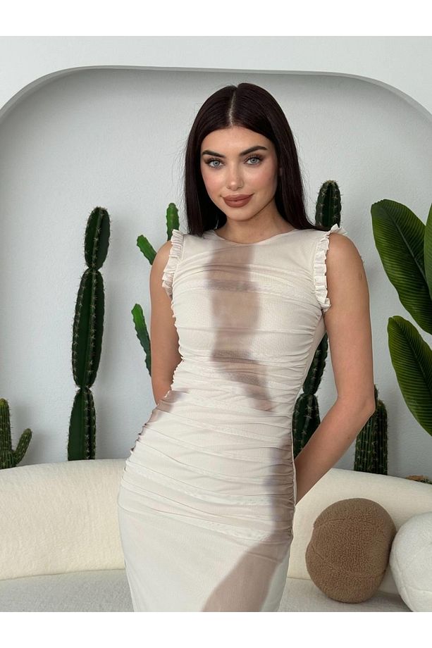 Accio Glam Blane Midi Elbise - 2