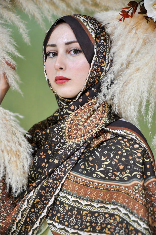 شال حريري بنمط سوريجان جانجان - 3