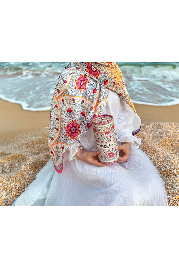 شال حريري بنمط جلزار جانجان - 3