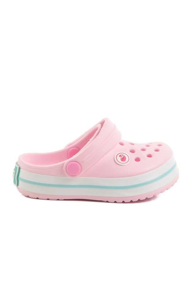 Pink Eva Lightweight Girl's Sabo Slippers 214 P