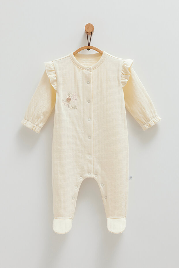 Little Emu Rose Baby Jumpsuit