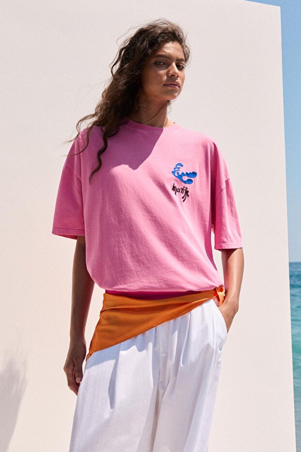 Pembe Henri Matisse tişört - 4