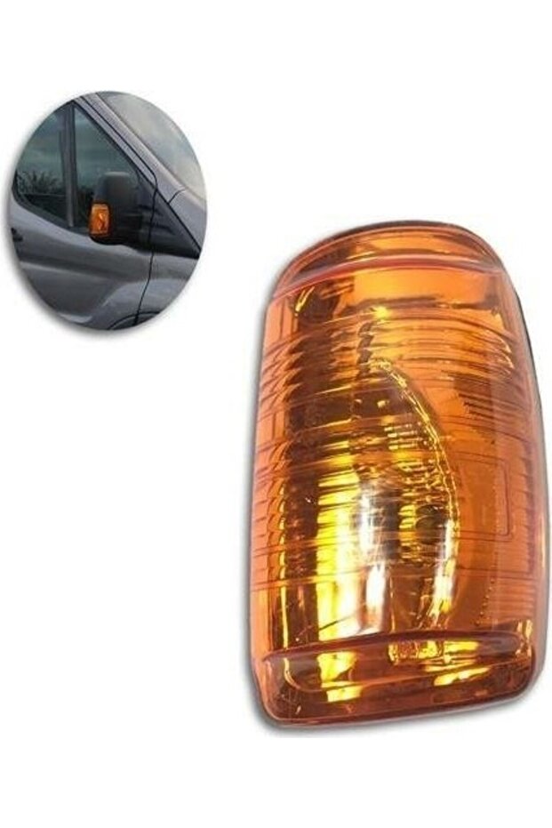 Left Yellow Outer Rearview Mirror Signal for Favorite Auto Replacement Transit V363 Models after 2014 - 2