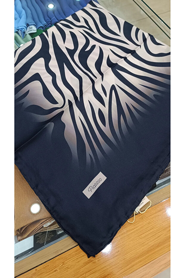 Zebra Kristal Eşarp - 5