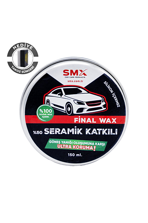 Final Wax 150 mL + Hediye Takoz Cila Süngeri - 1
