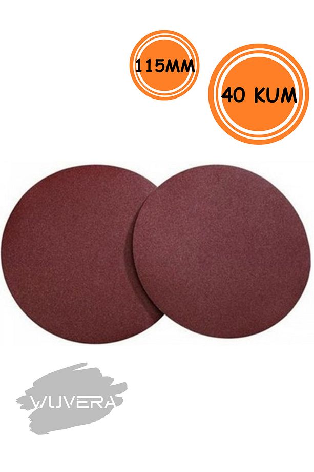115mm 40 Kum Cırt Zımpara – Yüksek Performanslı Aşındırıcı Zımpara Bezi 1 ADET - 1