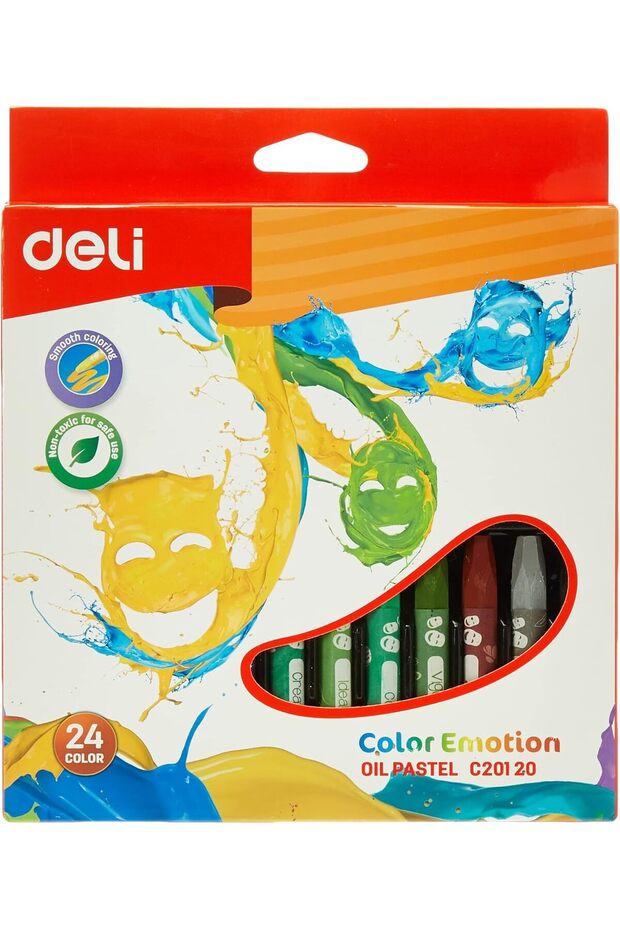 EC20120 Oil Pastel Colour for Perfect Blending