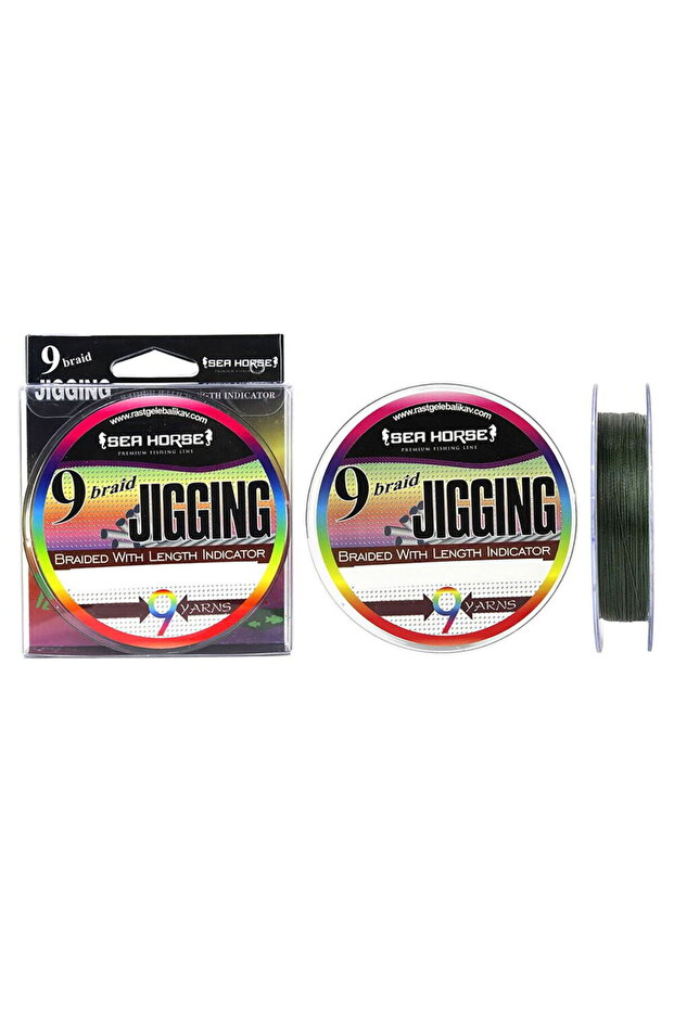 Jigging Pe 0.04 mm 150Mt 9X Green
