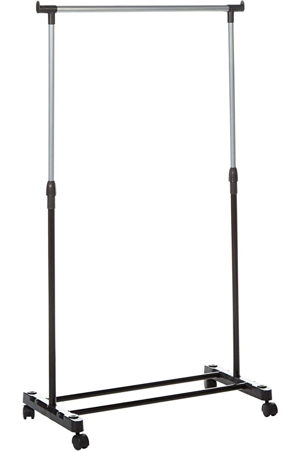 Stainless Steel Elevation Type Folding Clothes Hanger Single Pole