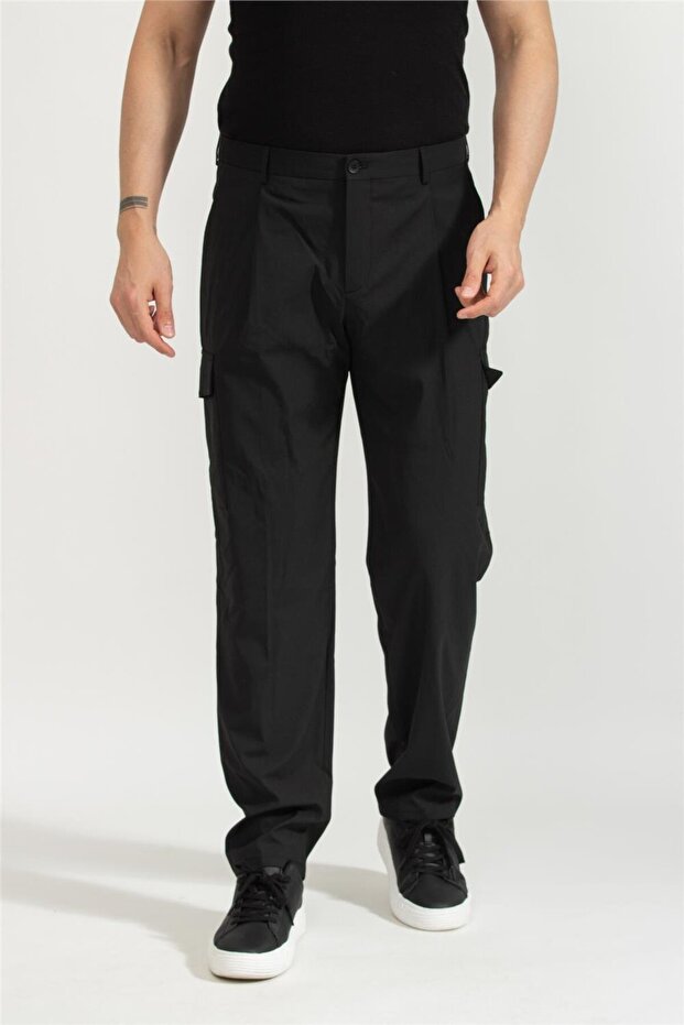 Techno Wool Cargo Erkek Chino Pantolon - 1