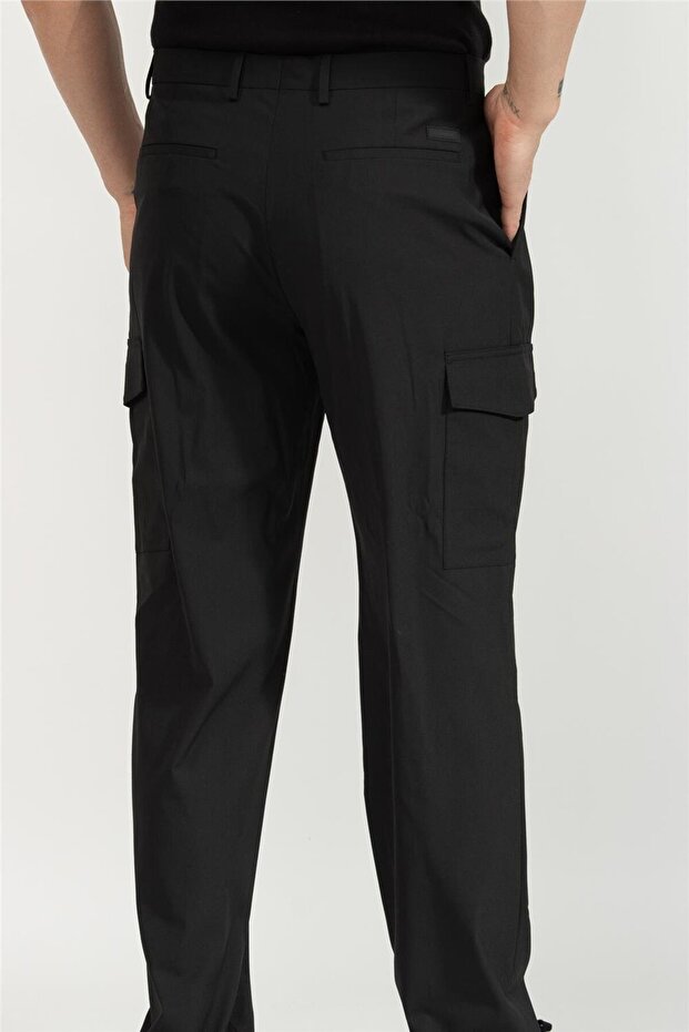 Techno Wool Cargo Erkek Chino Pantolon - 3