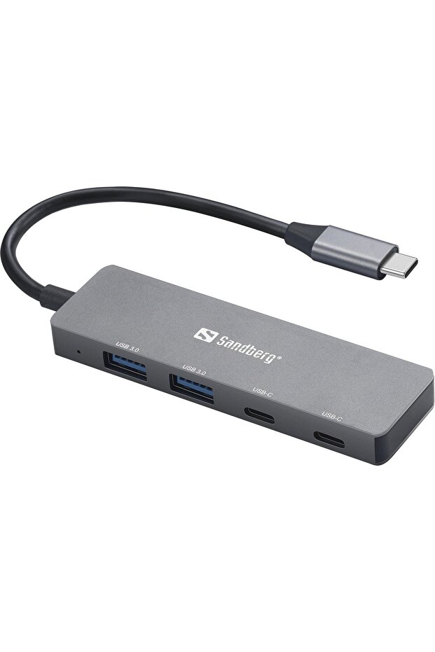 HUB USB-C do 2xUSB-A+2xUSB-C, model V-6FUTP-07Y, 136-50 - 1