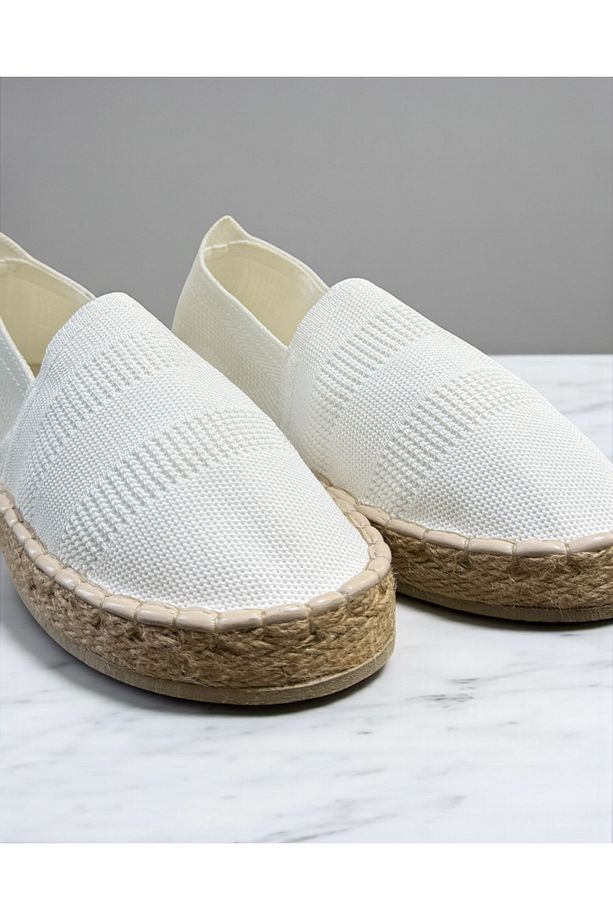 Basic Hasır Detaylı Erkek Espadril - 6
