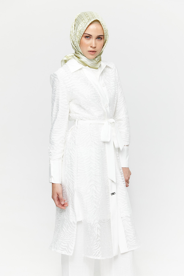 Zebra Desenli Twinset - 3