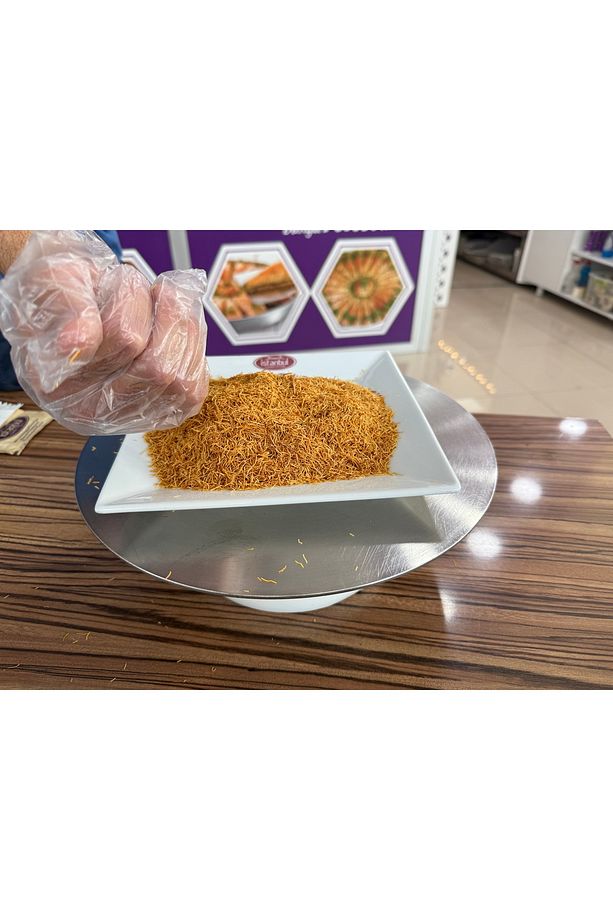 Kavrulmuş muhallebi kadayıfı çıtır kadayıf 750 gram - 1