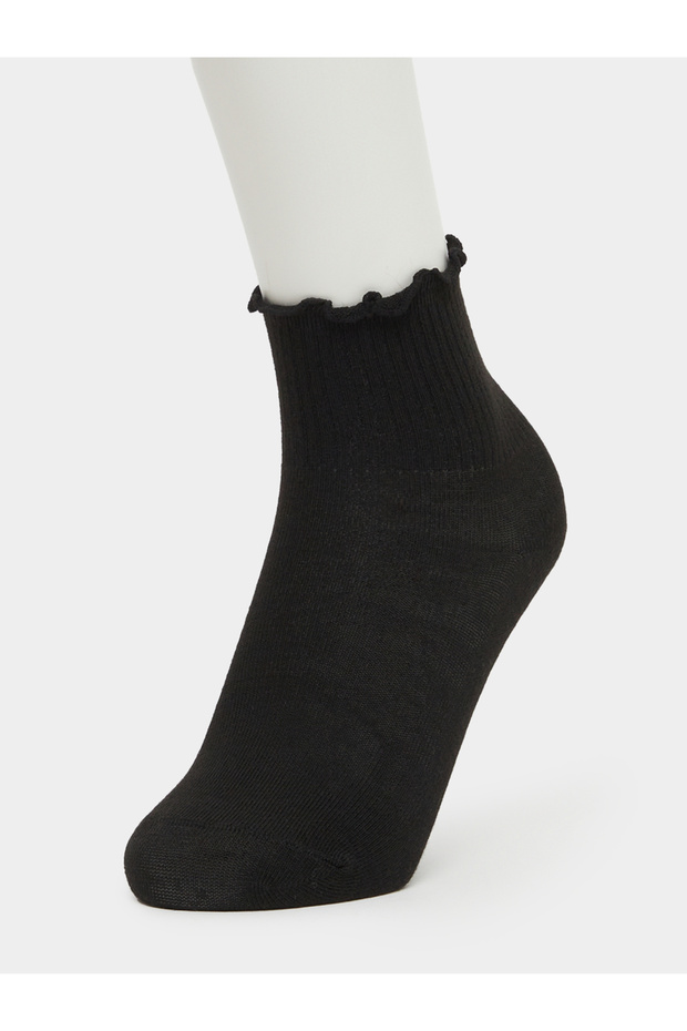 مجموعة من 3 جوارب دائرية سادة - 2