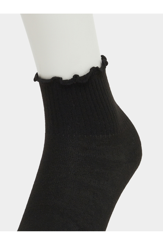 مجموعة من 3 جوارب دائرية سادة - 3