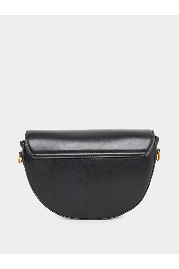 حقيبة سرج صلبة نصف قمرية مع غطاء أمامي - 2