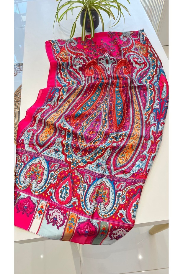 Silk&Cotton Shawl - 1