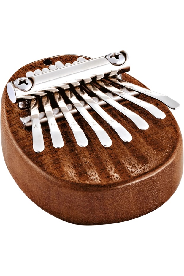 Sonic Energy KL8MINI Mini Solid C Major 8 Note Kalimba (Sapele) - 1
