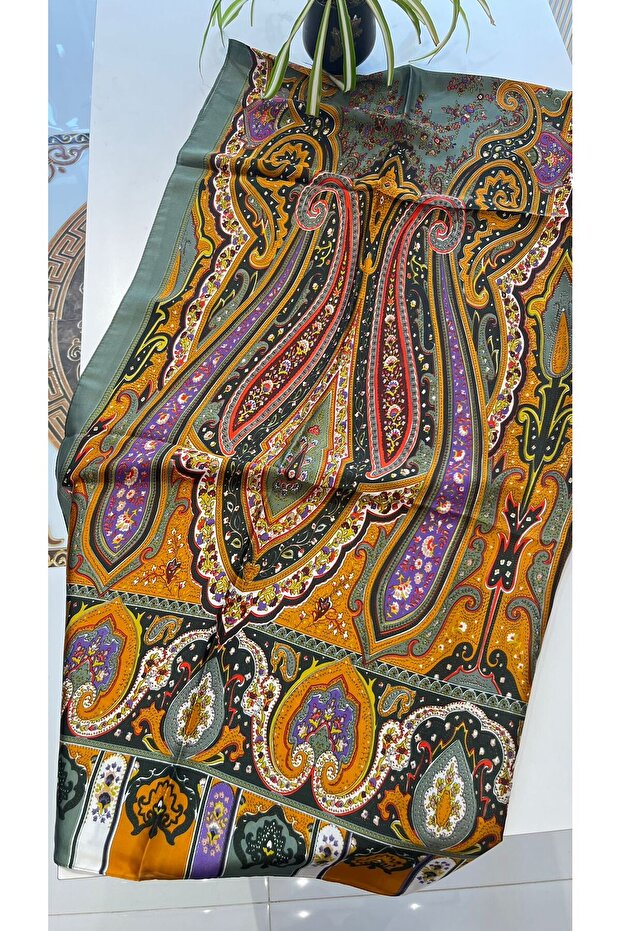 İpek&pamuk şal - 1