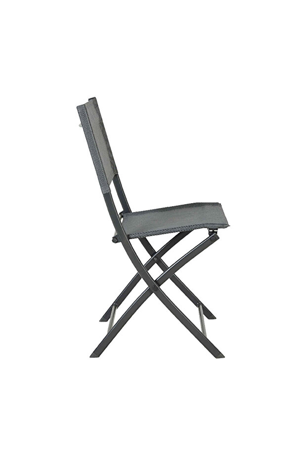 Saba Sandalye Antrasit,açılır katlanır - 4